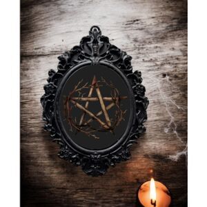 Five Pointed Star Wicca Tree Ornament Pendatcle Decoration Pentagram